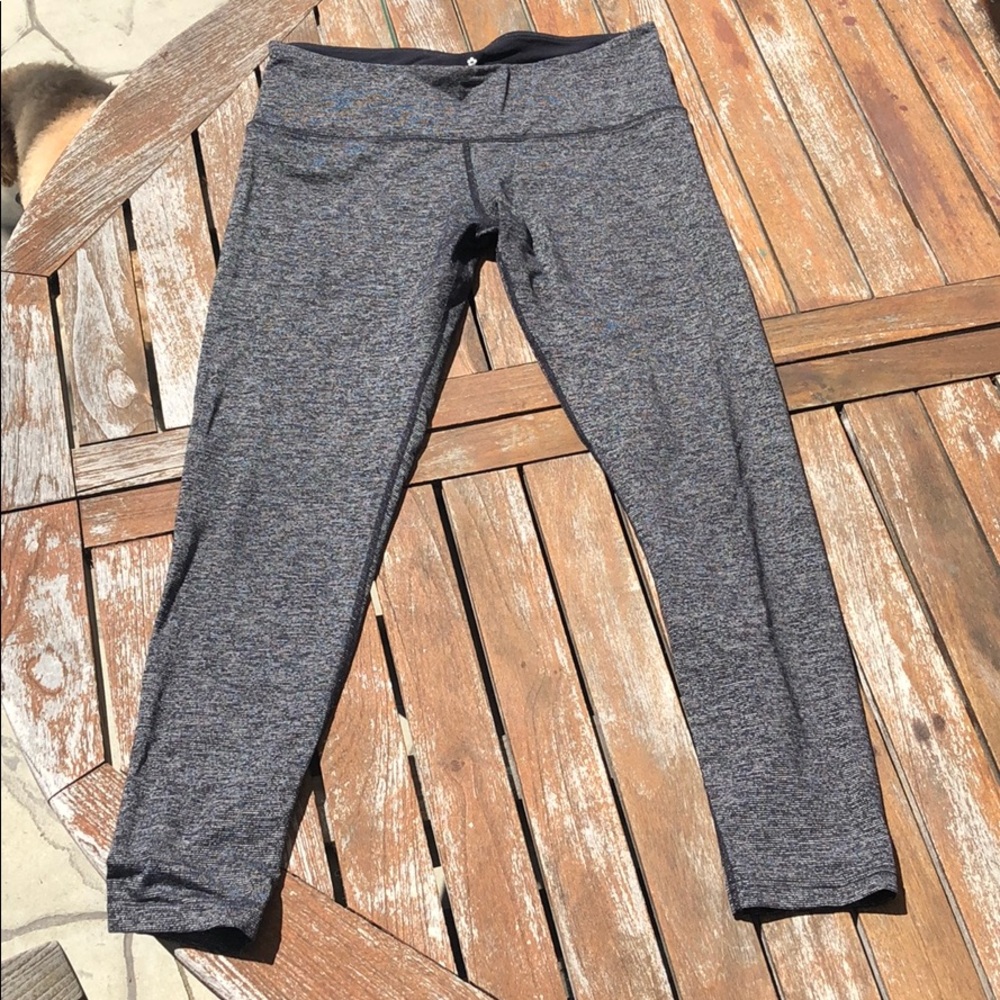 Gray leggings